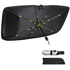 LASILI Car Windshield Sun Shade Umbrella Blocks UV Heat & Protects Interior
