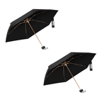 LASILI F7 MINI UPF 50+ Travel Umbrella with UV Protection, Sun & Rain