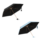 LASILI F7 MINI UPF 50+ Travel Umbrella with UV Protection, Sun & Rain