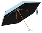 LASILI F7 MINI UPF 50+ Travel Umbrella with UV Protection, Sun & Rain